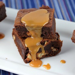 Twix Brownies