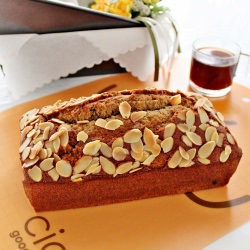 Almond Coffee Pound Cake