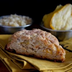 Pear and Ginger Scones