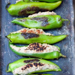 Curried Pork Stuffed Peppers