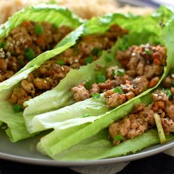 Chicken Lettuce Cups