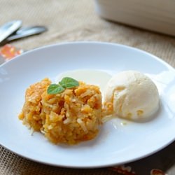 Coconut-Sweet Potato Custard