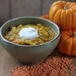 Lentil Pumpkin Curry