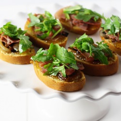 Sweet Potato Crostini