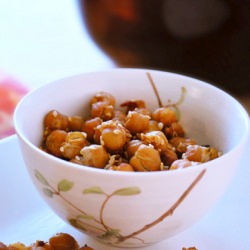 General Tso’s Roasted Chickpeas