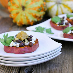 Sweet Potato Crostini