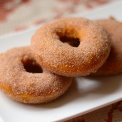 Baked Pumpkin Doughnuts