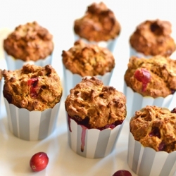 Pumpkin Cranberry Muffins