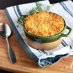 Mashed Cauliflower and Cheese Gratin