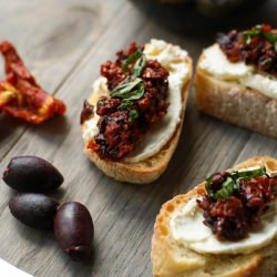 Sun-Dried Tomato Bruschetta