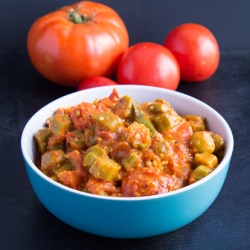 Tomato and Okra Curry