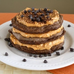 Mocha Latte Protein Pancakes