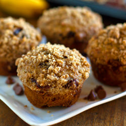 Whole Wheat Chocolate Chip Muffins