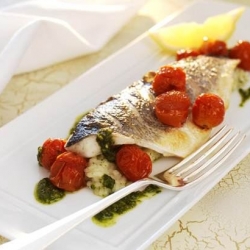 Grilled Fillet of Sea Bass