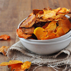 Baked Sweet Potato Chips