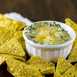 Warm Spinach Artichoke Dip