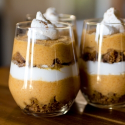 Spiced Pumpkin Cream Parfaits