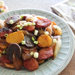 Kielbasa And Potatoes Skillet