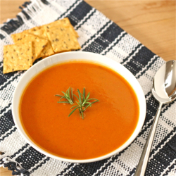 Red Pepper Pumpkin Soup