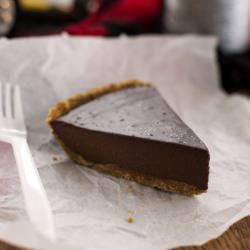 Banana Ganache Pie