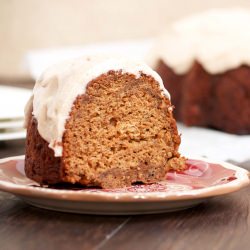 Banana Molasses Bundt Cake