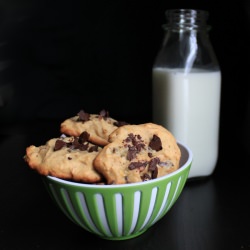 PB Banana Chocolate Chip Cookies