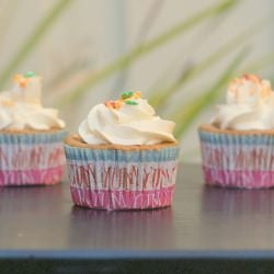 Gluten-Free Cardamom Cupcake