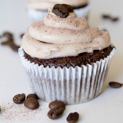 Mocha Cappuccino Hazelnut Cupcakes