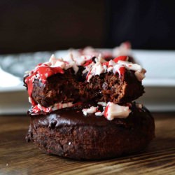 Christmas Chocolate Donuts