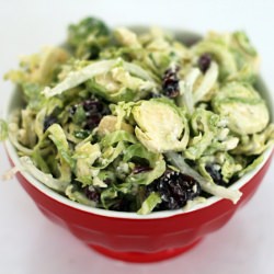 Brussels Sprouts Gorgonzola Salad