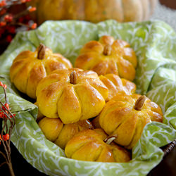 Pumpkin Dinner Rolls