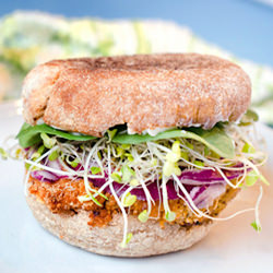 Crispy Sweet Potato Burgers