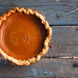 Pumpkin Pie with Whole Wheat Crust