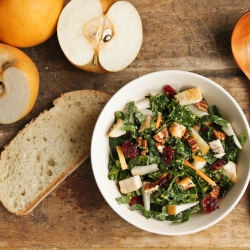 Korean Pear and Kale Salad