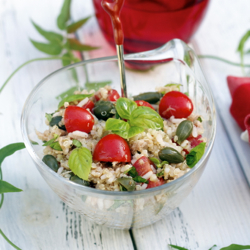 Buckwheat, Quinoa & Rice Salad