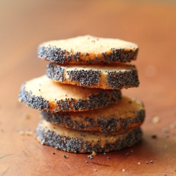 Parmesan and Poppy Biscuits