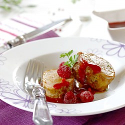 Tenderloin with Raspberry Sauce