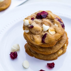 White Chocolate Cranberry Cookies