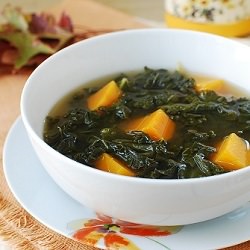 Kale Soup with Butternut Squash