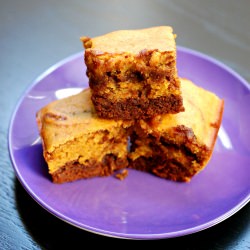 Pumpkin Swirl Brownies