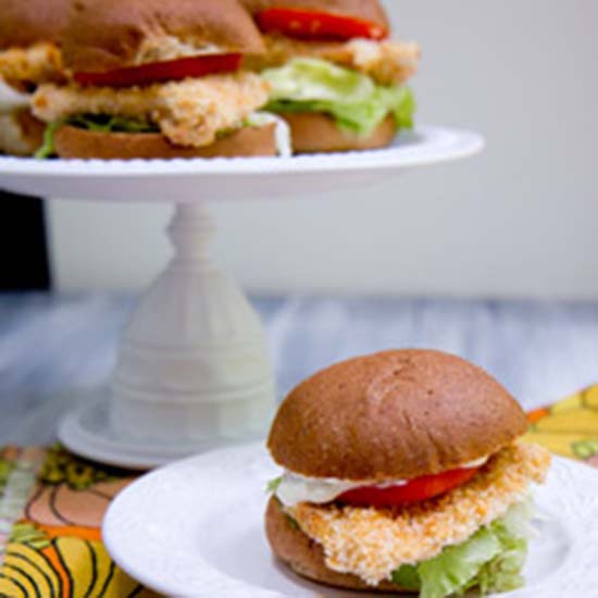 Baked Spicy Chicken Sandwiches