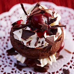 Black Forest Chocolate Cupcake