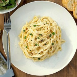 Lightened-Up Fettuccine Alfredo