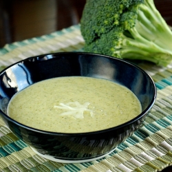 Creamy Broccoli and Cheddar Soup