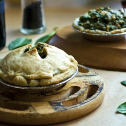 Vegan Creamy Spinach Pie