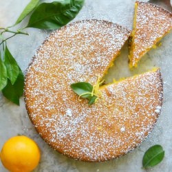 Flourless Whole Tangerine Cake