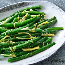 Ginger Garlic Green Beans