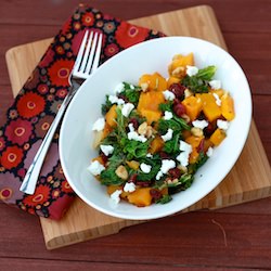 Kale & Butternut Squash Saute