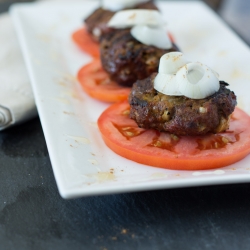 Pumpkin Sliders with Honey Drizzle