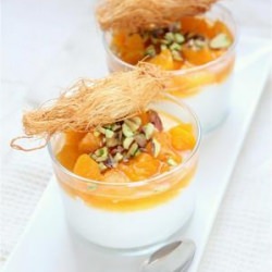 Yogurt and Apricot Dessert